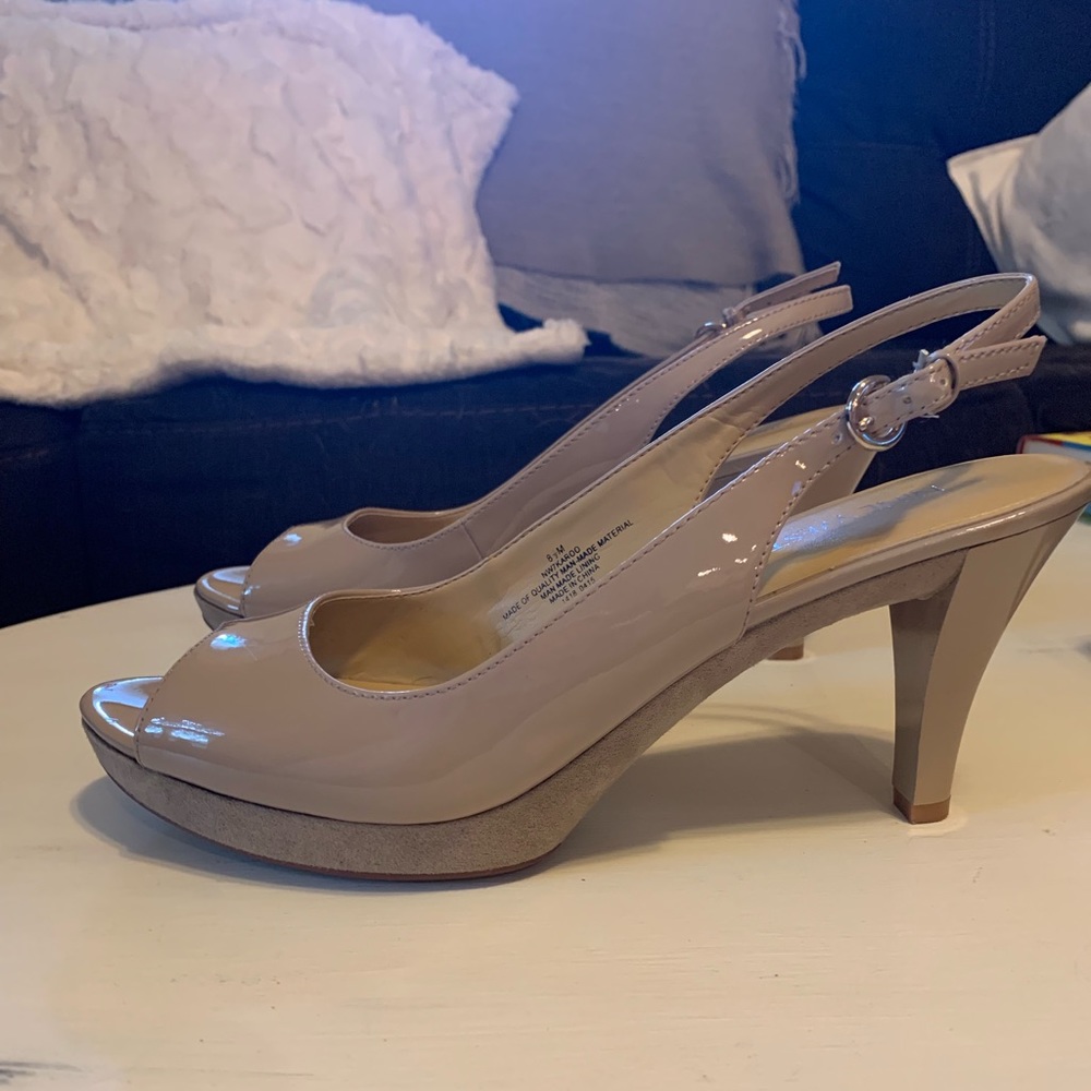 Nine West Gabrielle Slingback Platform Pumps